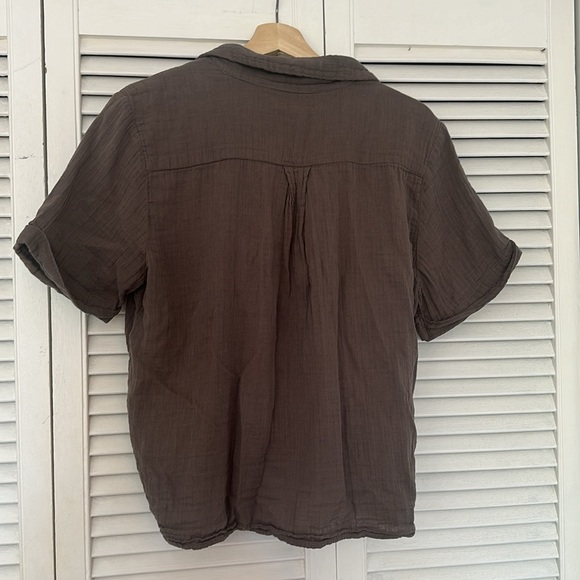 French Connection Button Down Short Sleeve - Picture 4 of 4